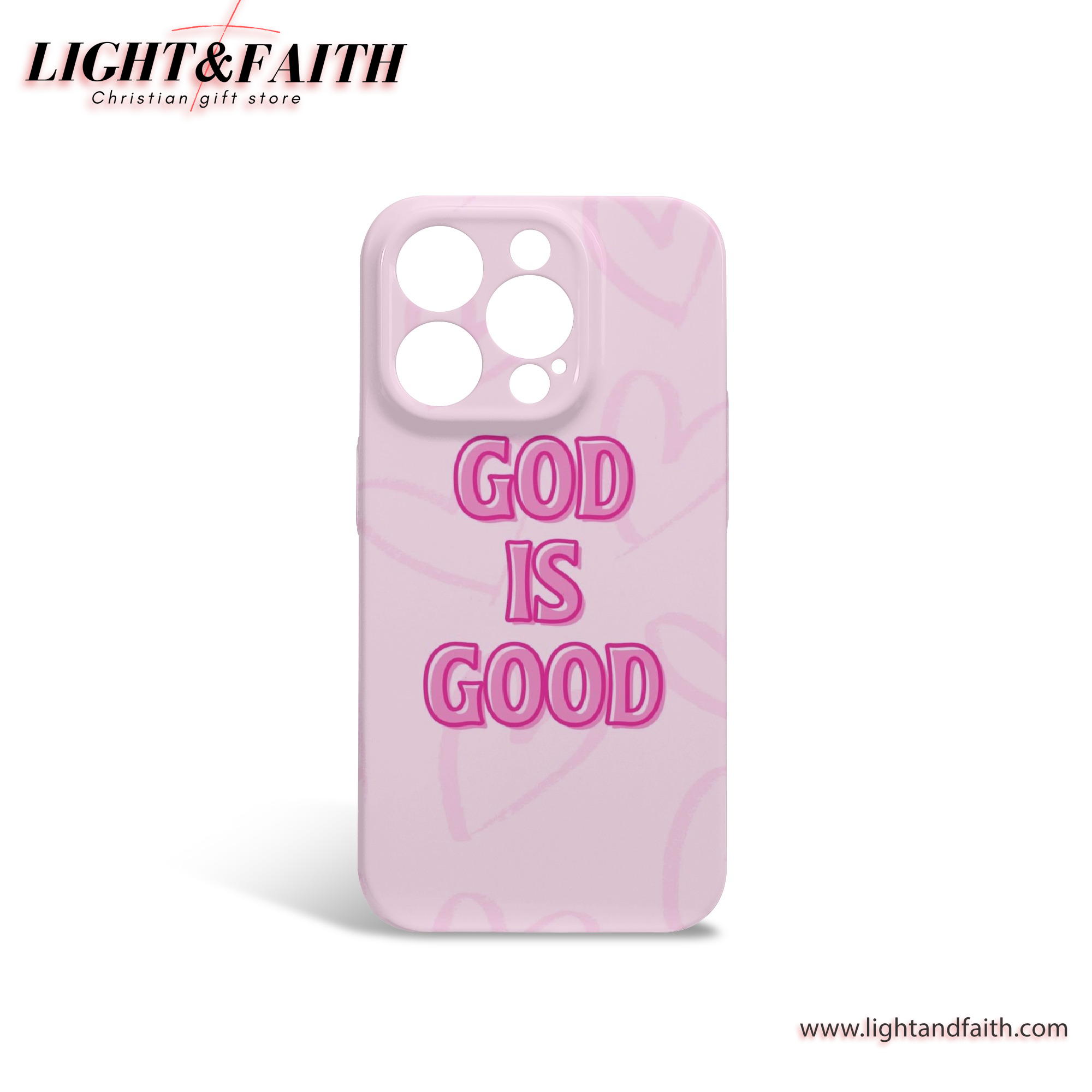 God Is Good Phone Case, Christian Phone Case, Bible Verse Phone Case, Religious Gift, PCLAF29